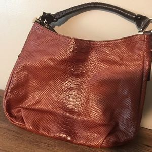 Antonio Melani Brown Leather Purse